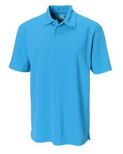 Cutter & Buck CB Drytec Genre Textured Solid Mens Polo