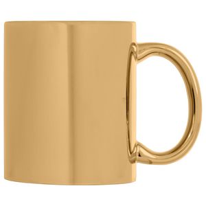 Deco - 11 oz. Metallic Ceramic Mug - Laser