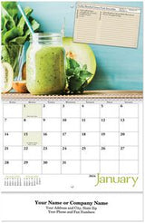 Taste Of The Month Spiral Wall Calendar