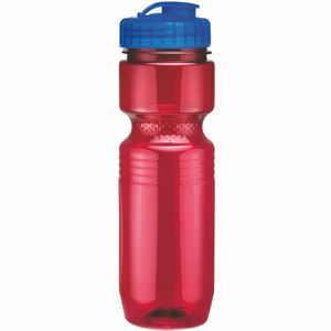 26 Oz. Translucent Jogger Bottle with Flip Top Lid