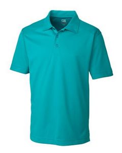 Cutter & Buck CB Drytec Genre Textured Solid Mens Polo