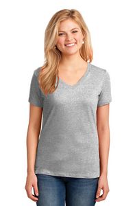Port & Company® Ladies' Core Cotton V-Neck T-Shirt