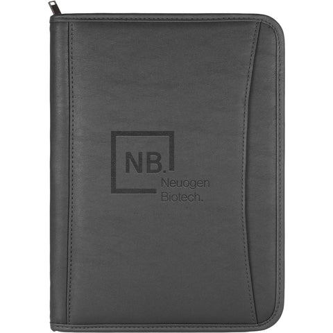 Executive DuraHyde Zippered Padfolio with FSC® Mix Paper
