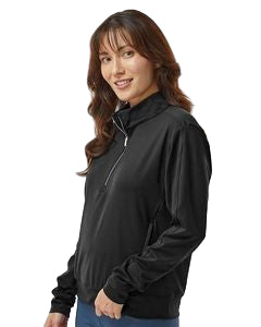 Adidas Women's Ultimate365 Textured Quarter-Zip Pullover