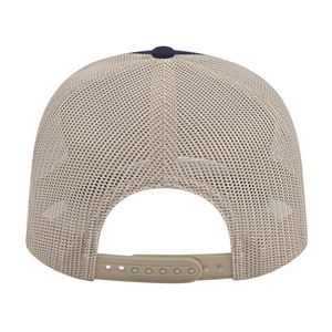 000379 Cap America Poly/Cotton Trucker Mesh Back Cap