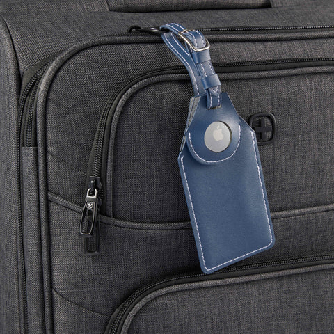 Wander & Roam Luggage Tag w/ Air Tag Holder