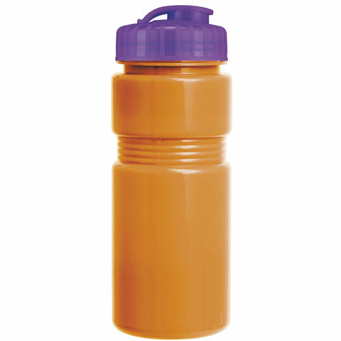 20 Oz. Recreation Bottle w/ Flip Top Lid - Solid Colors