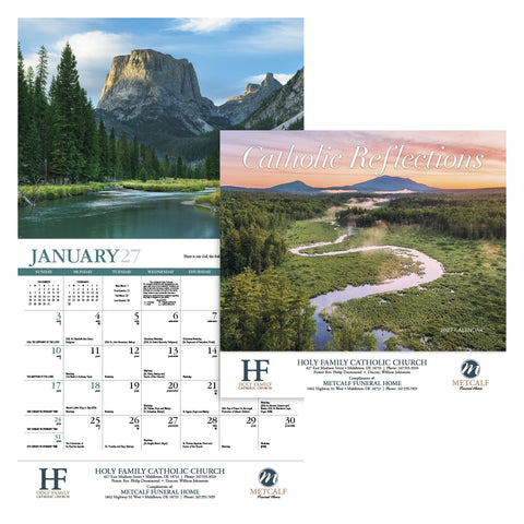 HotLine® Products Catholic Reflections Appointment Calendar - Stapled