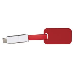 Taggy Cable (3-in-1 Cables w/Plastic Tag)
