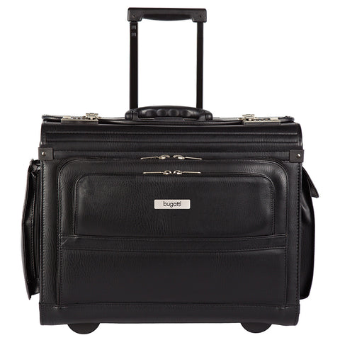 Bugatti Warren Business Case on Wheels w/Side Pockets