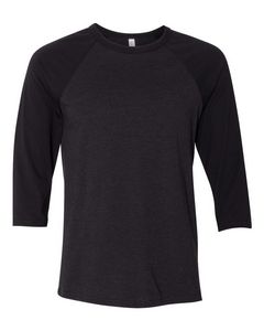 Bella+Canvas® Unisex Three-Quarter Sleeve Baseball Tee