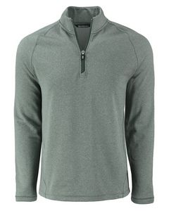 Cutter & Buck Peshastin Eco Fleece Recycled Mens Half Zip Pullover