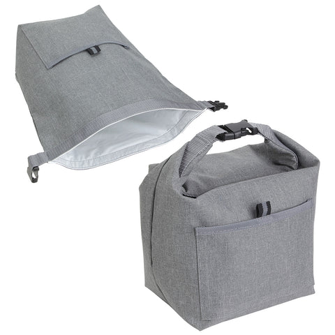 Bellevue Heathered Polyester Insulated Lunch Tote