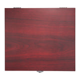 Wood Red/Silver Blank