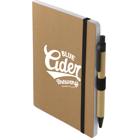 5'' x 7'' FSC® Recycled Notebook and Pen Set