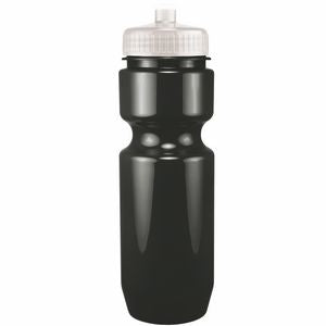 22 Oz. Bike Bottle w/ Push Pull Lid - Solid Colors