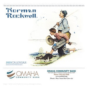 HotLine® Products Norman Rockwell Appointment Calendar - Spiral