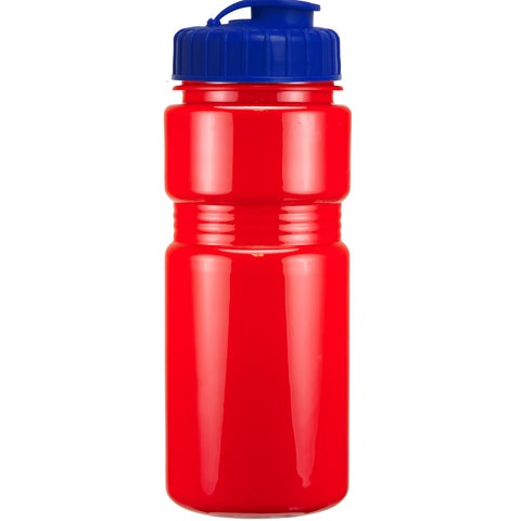 20 Oz. Recreation Bottle w/ Flip Top Lid - Solid Colors