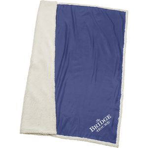 Super Soft Large Fleece Sherpa Blanket - 50'' x 60'' Unfolded