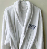 100% Polyester Coral Fleece Bath Robe Shawl Collar