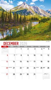 Galleria Wall Calendar 2026 Scenes of Western Canada