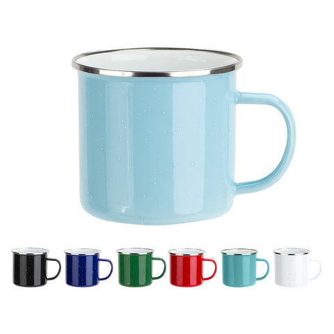 Foundry 16 oz Enamel-Lined Iron Coffee Mug