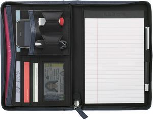 Pedova™ Jr. Zippered Padfolio with FSC® Mix Paper