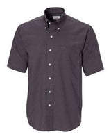 Cutter & Buck Epic Easy Care Nailshead Mens Big and Tall Short Sleeve Dress Shirt