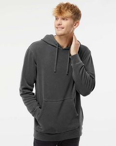 000518 Independent Trading Co. Unisex Midweight Pigment-Dyed Hooded Sweatshirt