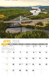 Galleria Wall Calendar 2026 Scenes of Ontario