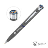 Grey with Blue Band / Chrome