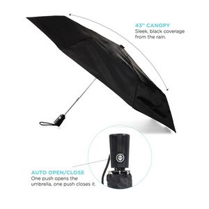 44'' totesr 3 Section Auto Open/Close Umbrella