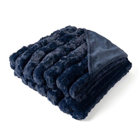 Aurora Faux Fur Polyester Blanket