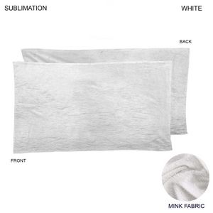 48 Hr Quick Ship - Team Blanket in Plush and cozy Mink Flannel Fleece, 30x60, Stadium size