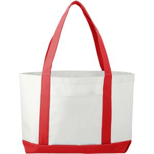 000271 Large Canvas Boat Tote Bag