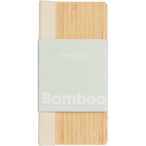 Wellable™ FSC® 100% Bamboo Sticky Notes Pad