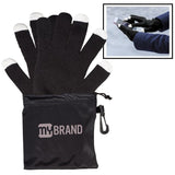 Touchscreen-Friendly Gloves In Pouch