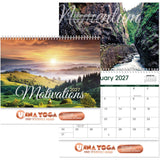 Luxe Gallery Motivations Spiral Wall Calendar