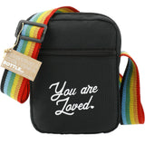 Rainbow rPET Crossbody Tote