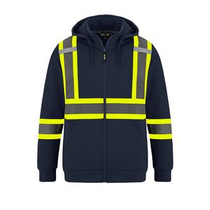 Infinity Adult Hi-Vis Full Zip Hooded Sweatshirt w/Detachable Hood