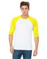 Wht/ Neon Yellow Blank