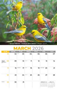 Galleria Wall Calendar 2026 Garden Birds