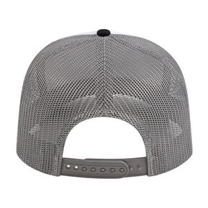 000379 Cap America Poly/Cotton Trucker Mesh Back Cap