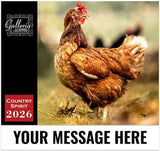 Galleria Wall Calendar 2026 Country Spirit