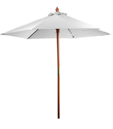 7' Wooden Market Umbrella