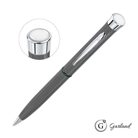 Garland? Recycled Custom Ballpoint Twist Pen - Chrome Accent