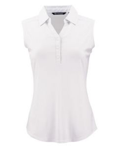 Cutter & Buck Forge Eco Stretch Recycled Womens Sleeveless Polo