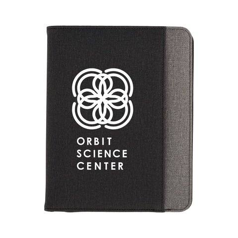 Stockton 5000 mAh Wireless Charging Journal with FSC® Mix Paper