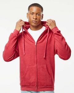Tultex® Full-Zip Hooded Sweatshirt