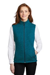 Port Authority® Ladies' Sweater Fleece Vest